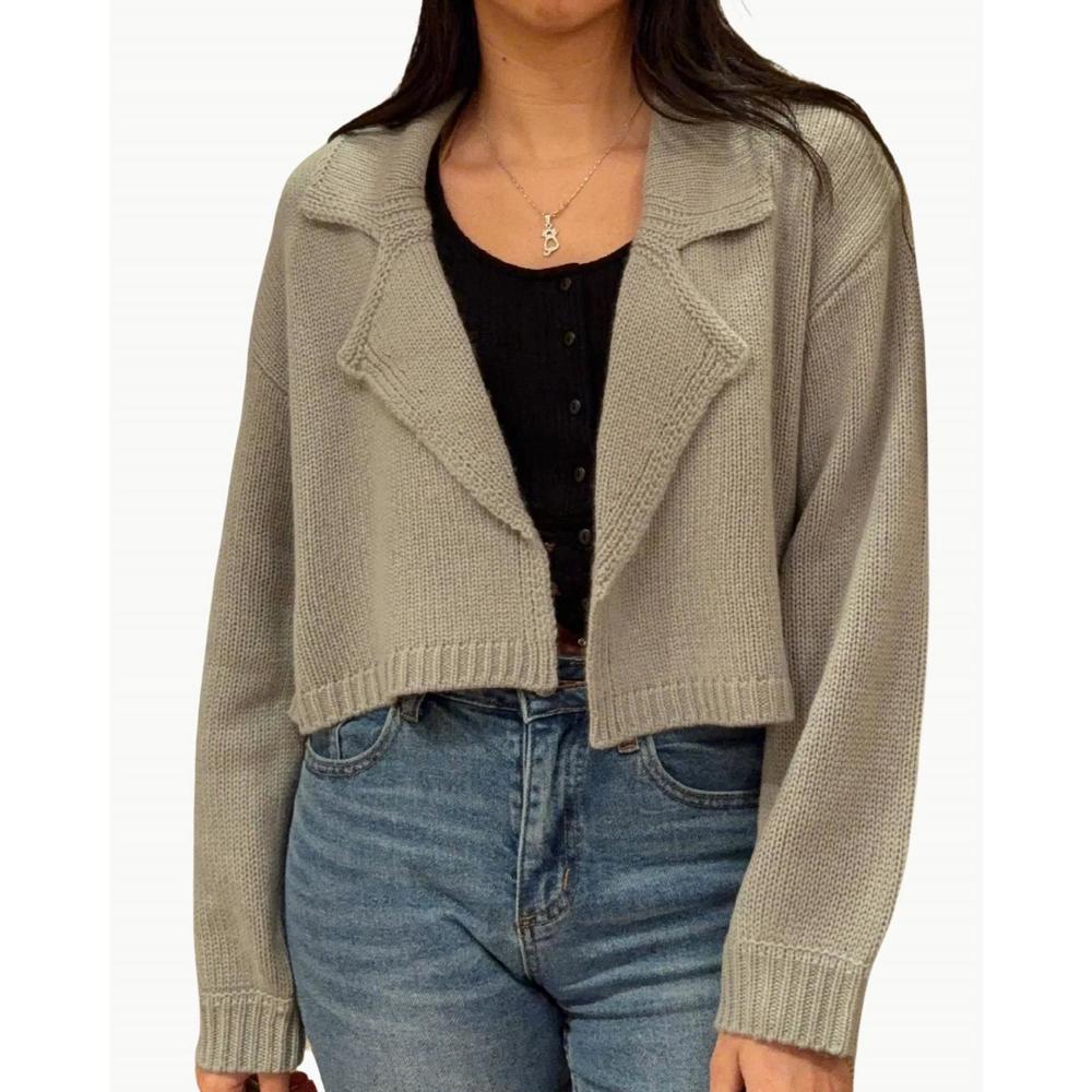 NEW SABLYN tyra relaxed collared cardigan in eucalyptus